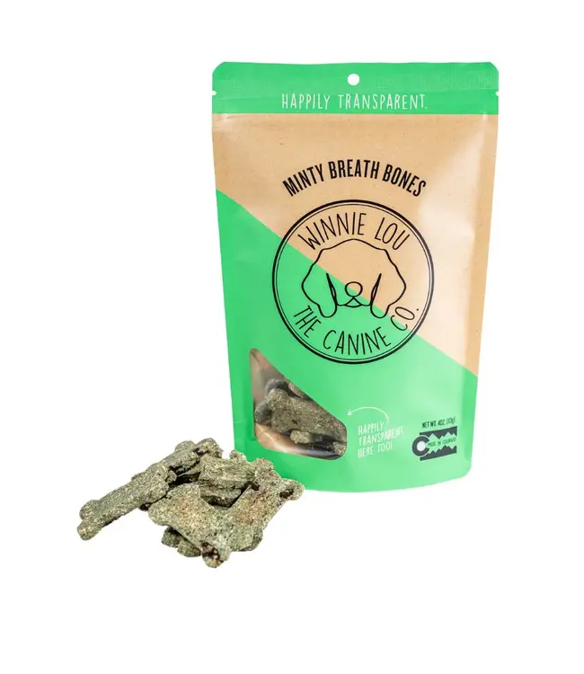 Winnie Lou Biscuits Artisanaux Haleine Fraîche à la Menthe