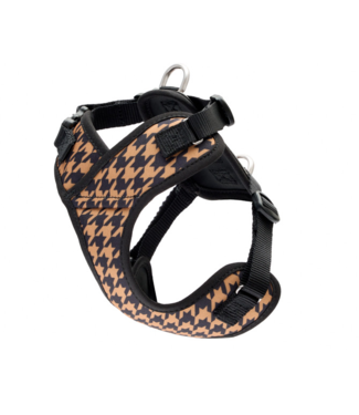 RC Pets Harnais '' Petite '' Explorer Houndstooth Toffee