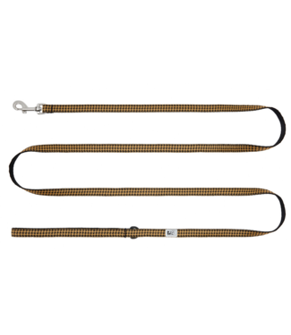 RC Pets Laisse en Nylon '' Petite '' Houndstooth Toffee