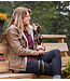 RC Pets Laisse en Nylon '' Petite '' Houndstooth Toffee