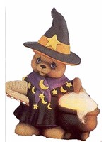 Creative Kreations Ceramics and Gifts Witch Bear Girl 11" Ceramic Bisque, Ready to Paint