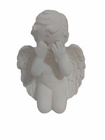 Creative Kreations Ceramics and Gifts See No Evil Cherub 7" Ceramic Bisque Ready to Paint