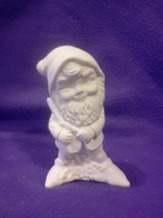 Creative Kreations Ceramics and Gifts Gnome with Scissors 5" Ceramic Bisque, Ready to Paint