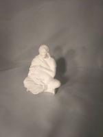 Creative Kreations Ceramics and Gifts Nativity Sitting Shepard 4" Ceramic Bisque, Ready to Paint