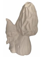 Creative Kreations Ceramics and Gifts Lil Gertie Gnome 11" x 7" Ceramic Bisque, Ready to Paint