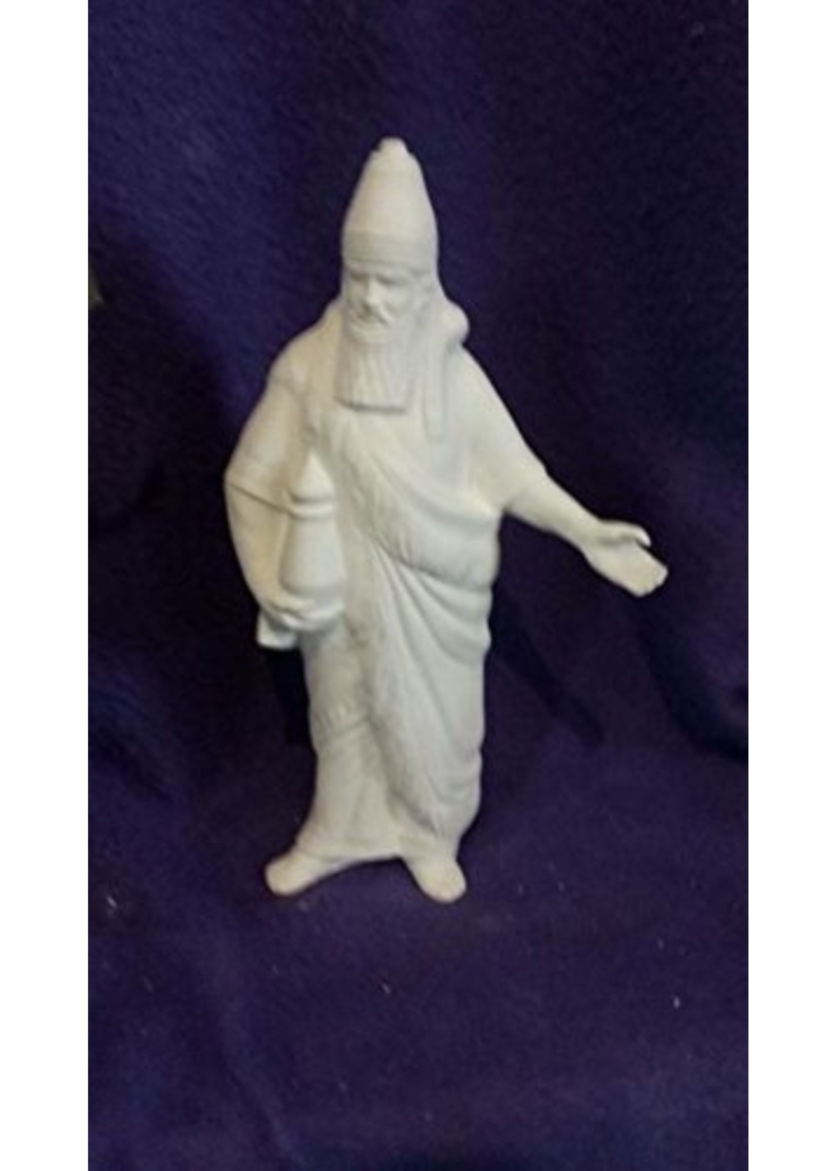Creative Kreations Ceramics and Gifts Nativity Tall Wiseman 9 1/2" Ceramic Bisque, Ready to Paint