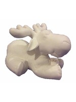 Creative Kreations Ceramics and Gifts Softy Moose or Reindeer 9" Ceramic Bisque, Ready to Paint