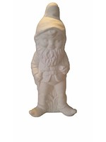 Creative Kreations Ceramics and Gifts Standing Gnome 11" Ceramic Bisque, ready to paint