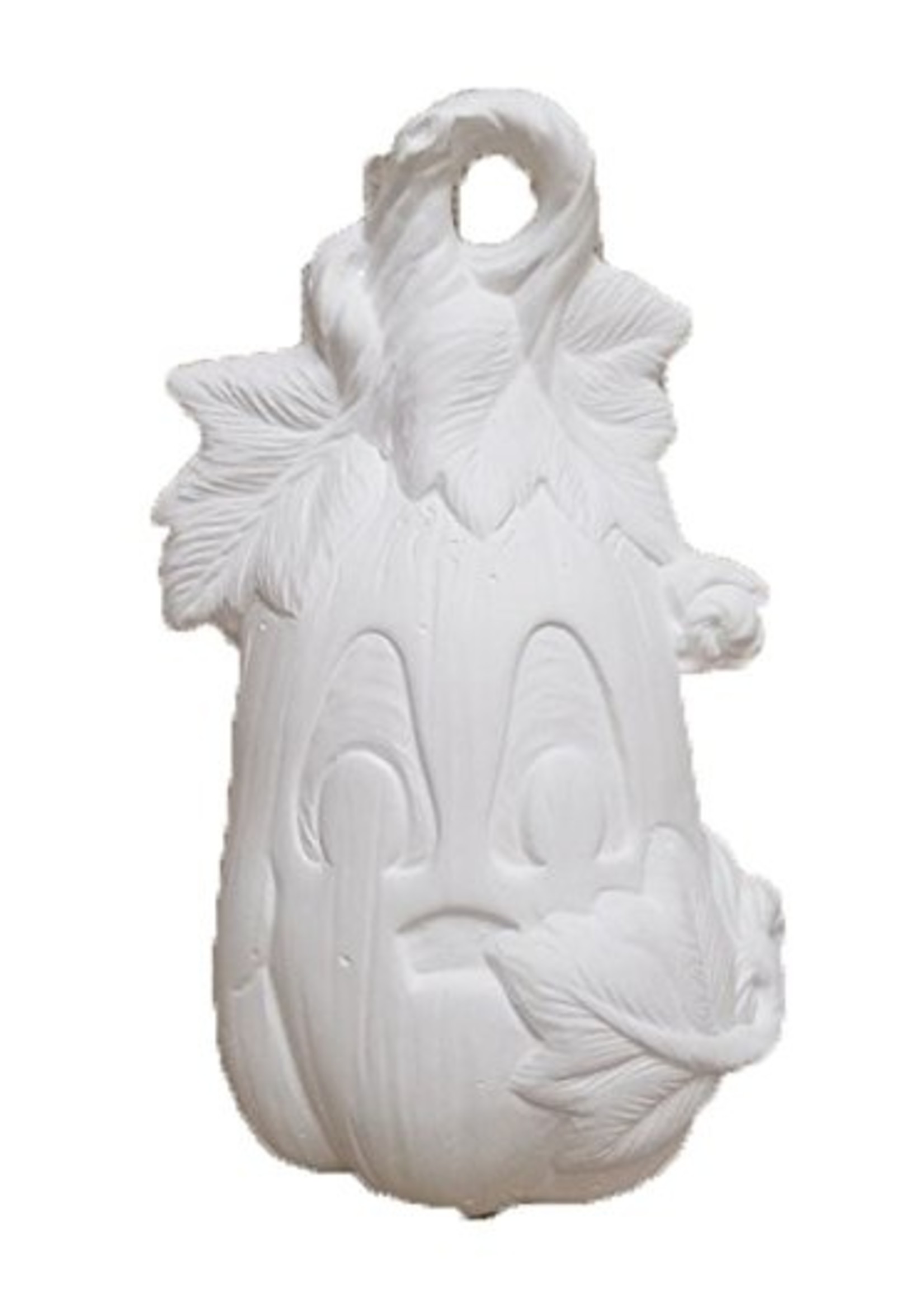 Creative Kreations Ceramics and Gifts Cinnamon Pumpkin 4" x 7" Ceramic Bisque, Ready