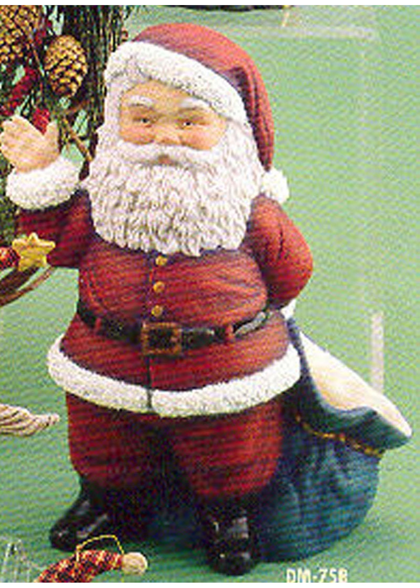 Creative Kreations Ceramics and Gifts Santa with a bag 11" Ceramic Bisque, ready to paint