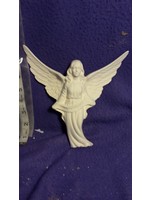 Creative Kreations Ceramics and Gifts Angel for Nativity set 8" Ceramic Bisque, Ready To Paint