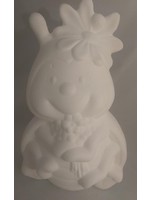 Creative Kreations Ceramics and Gifts MR Gent Lady Bug 8" Ceramic Bisque, Ready To Paint