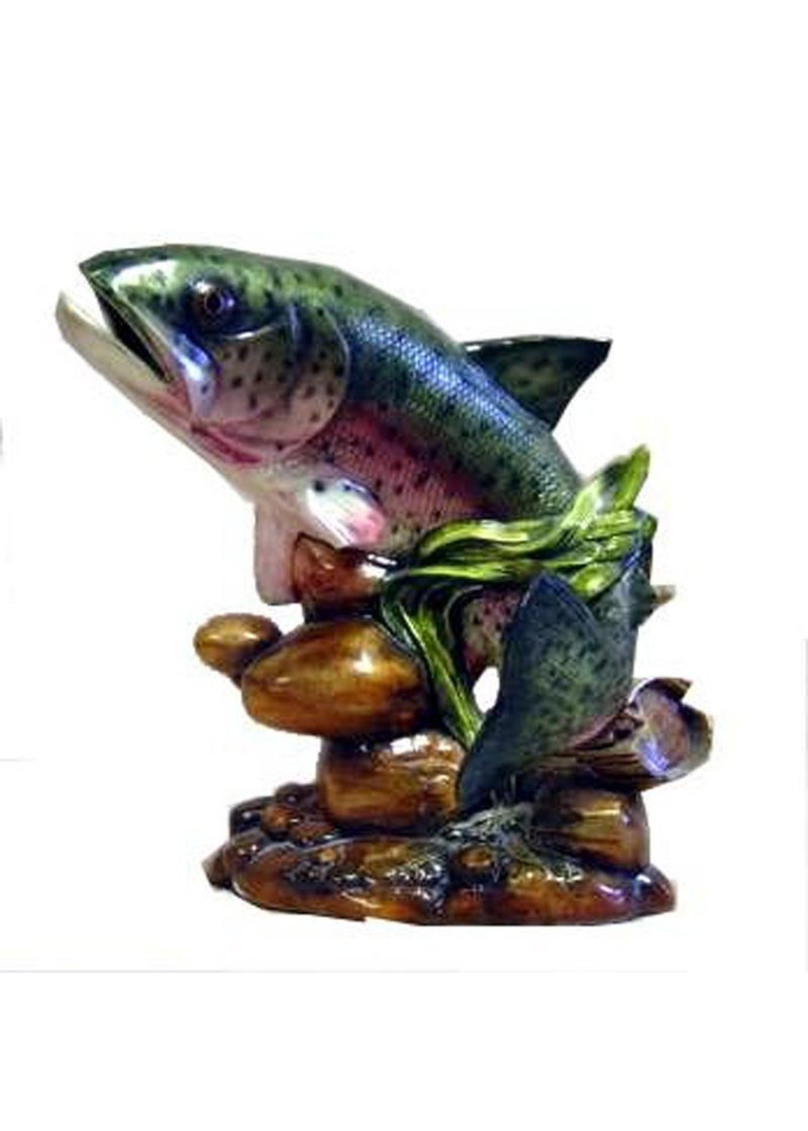 Creative Kreations Ceramics and Gifts Rainbow Trout 9 1/2" x 6" ready to paint ceramic bisque