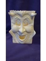 Creative Kreations Ceramics and Gifts Dracula/ Vampire bag 8" x 5" Ceramic bisque, ready to paint
