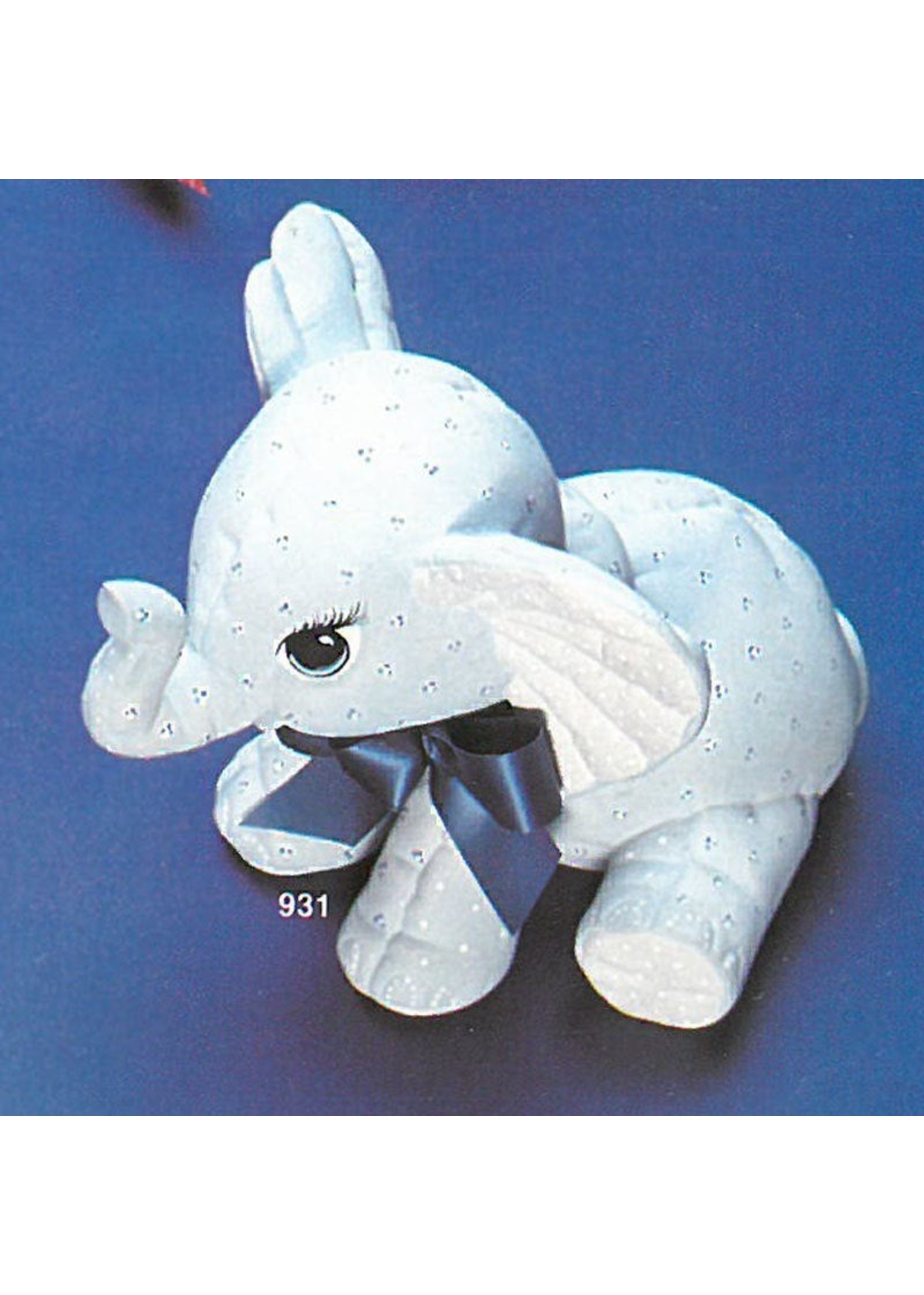 Creative Kreations Ceramics and Gifts Softy Elephant 8" ready to paint ceramic bisque