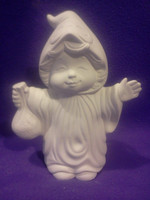 Creative Kreations Ceramics and Gifts Sweet Tot Ghost 7" Ceramic bisque, ready to paint