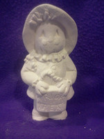 Creative Kreations Ceramics and Gifts Scarecrow 8" Ceramic Bisque, Ready to Paint