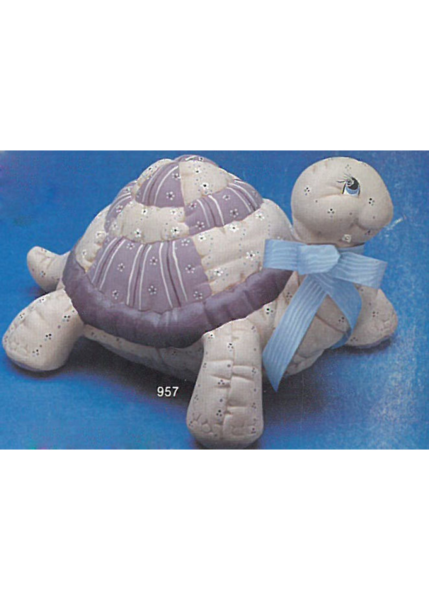 Creative Kreations Ceramics and Gifts Soft Sculpture Turtle 8" Ceramic Bisque, Ready to Paint