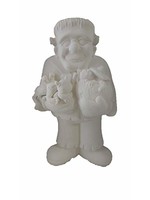 Creative Kreations Ceramics and Gifts Frankie and Friends ready to paint 17" Ceramic Bisque, Ready to Paint w/ cut out and clip light