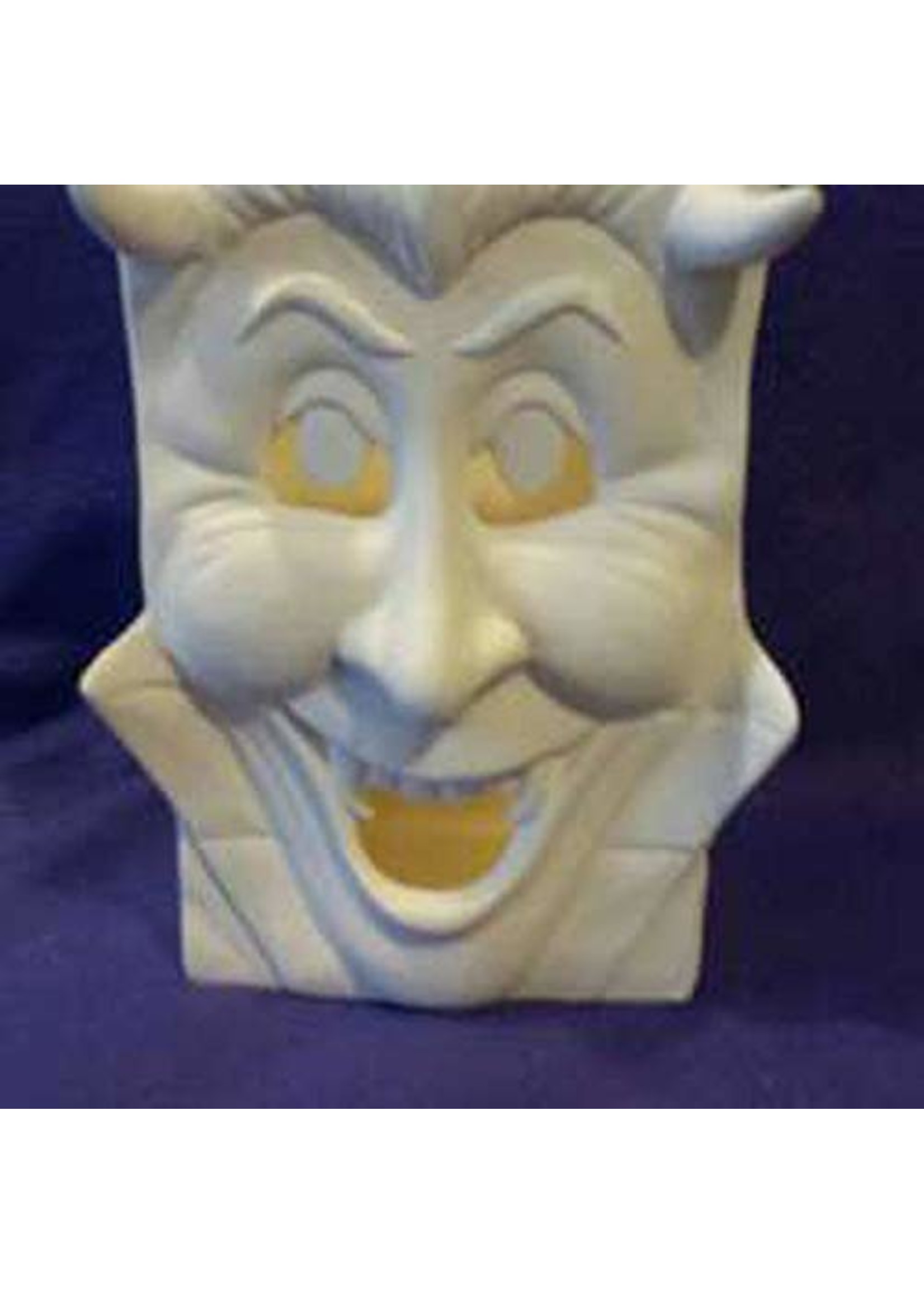 Creative Kreations Ceramics and Gifts Vampire / Dracula Halloween Bag 8" Ceramic Bisque, Ready to Paint