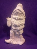 Creative Kreations Ceramics and Gifts Yard Gnome with Pick 17" Ceramic Bisque, Ready to Paint