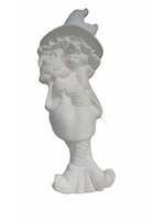 Creative Kreations Ceramics and Gifts Willow Witch Edge Sitting 11" Ceramic Bisque, Ready To Paint