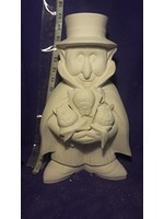 Creative Kreations Ceramics and Gifts Dracula / Vampire and Friends 15" Ceramic Bisque, Ready to Paint