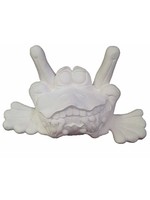 Creative Kreations Ceramics and Gifts Frustrated Frog 13" Ceramic Bisque, Ready to Paint