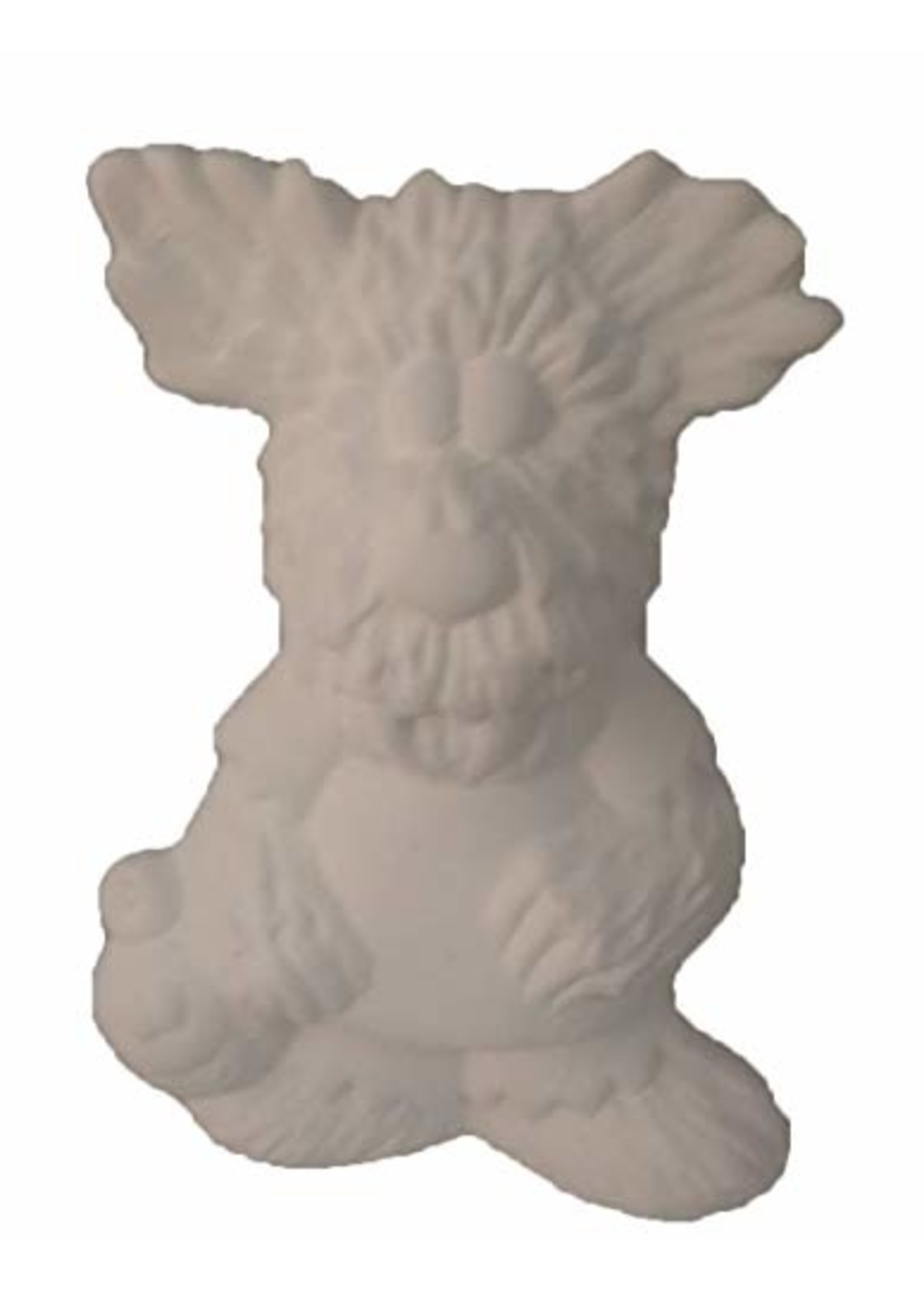 Creative Kreations Ceramics and Gifts Wolfie 5" Ceramic Bisque, Ready to Paint