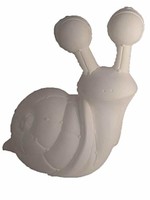 Creative Kreations Ceramics and Gifts Pooky Snail 11" x 10" X 6" Ceramic Bisque, Ready to Paint