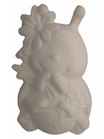 Creative Kreations Ceramics and Gifts Lady Bug 8" Ceramic Bisque, Ready to Paint