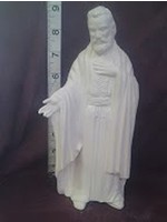 Creative Kreations Ceramics and Gifts Nativity Duncan Joseph 9" Ceramic Bisque, Ready to Paint