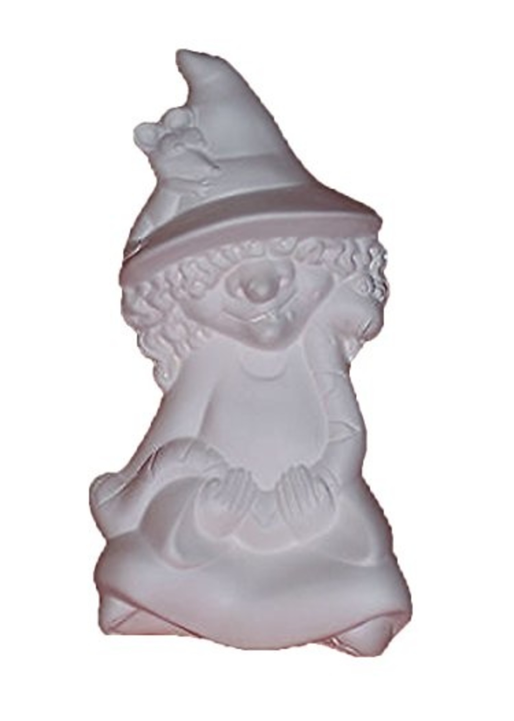 Creative Kreations Ceramics and Gifts Winsome Witch 8" Ceramic Bisque, Ready to Paint