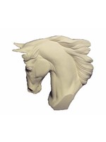 Creative Kreations Ceramics and Gifts Horse Bust 7" Ready to Paint Ceramic Bisque