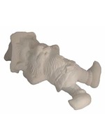 Creative Kreations Ceramics and Gifts Snoozer Gnome 15" Ceramic Bisque, Ready to Paint