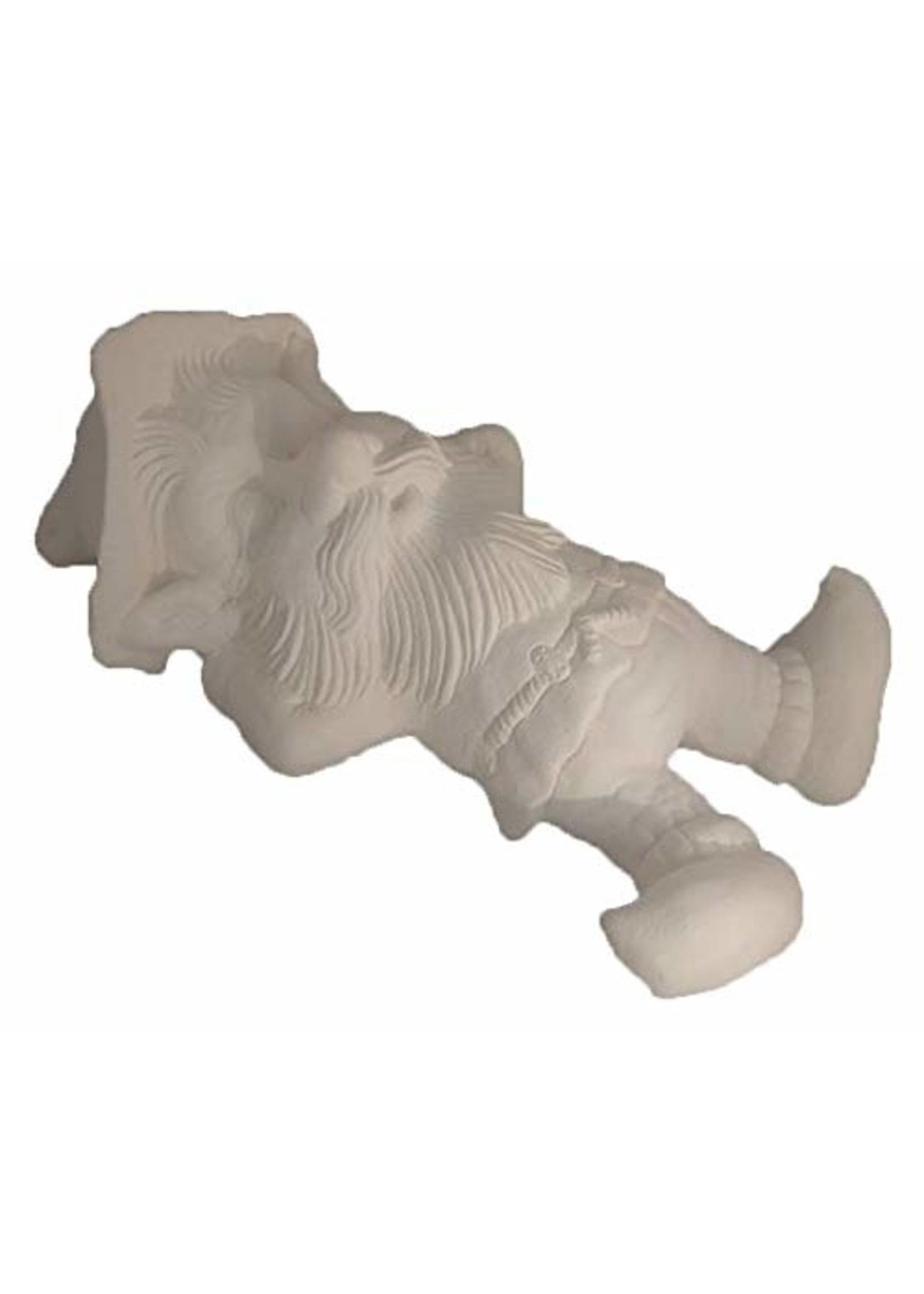Creative Kreations Ceramics and Gifts Snoozer Gnome 15" Ceramic Bisque, Ready to Paint