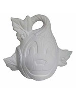 Creative Kreations Ceramics and Gifts Nutmeg Pumpkin 6" x 7" Ceramic Bisque, Ready to Paint