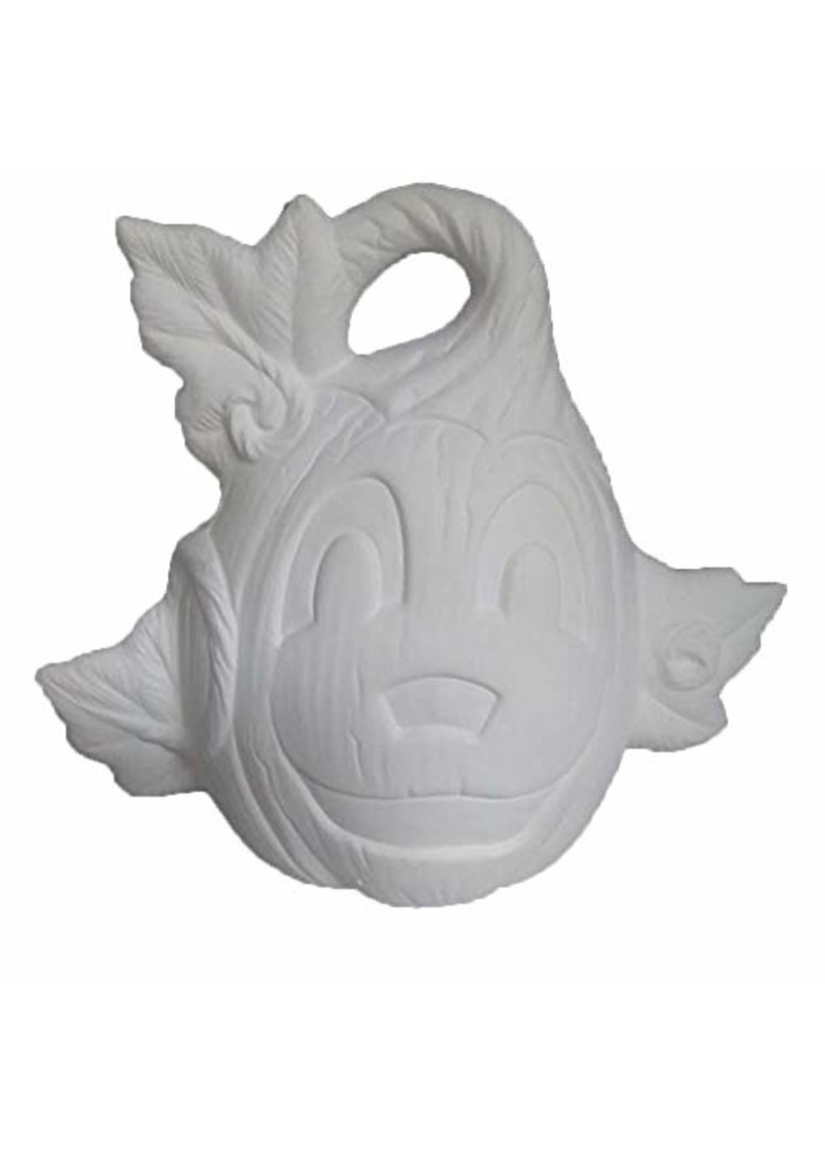 Creative Kreations Ceramics and Gifts Nutmeg Pumpkin 6" x 7" Ceramic Bisque, Ready to Paint