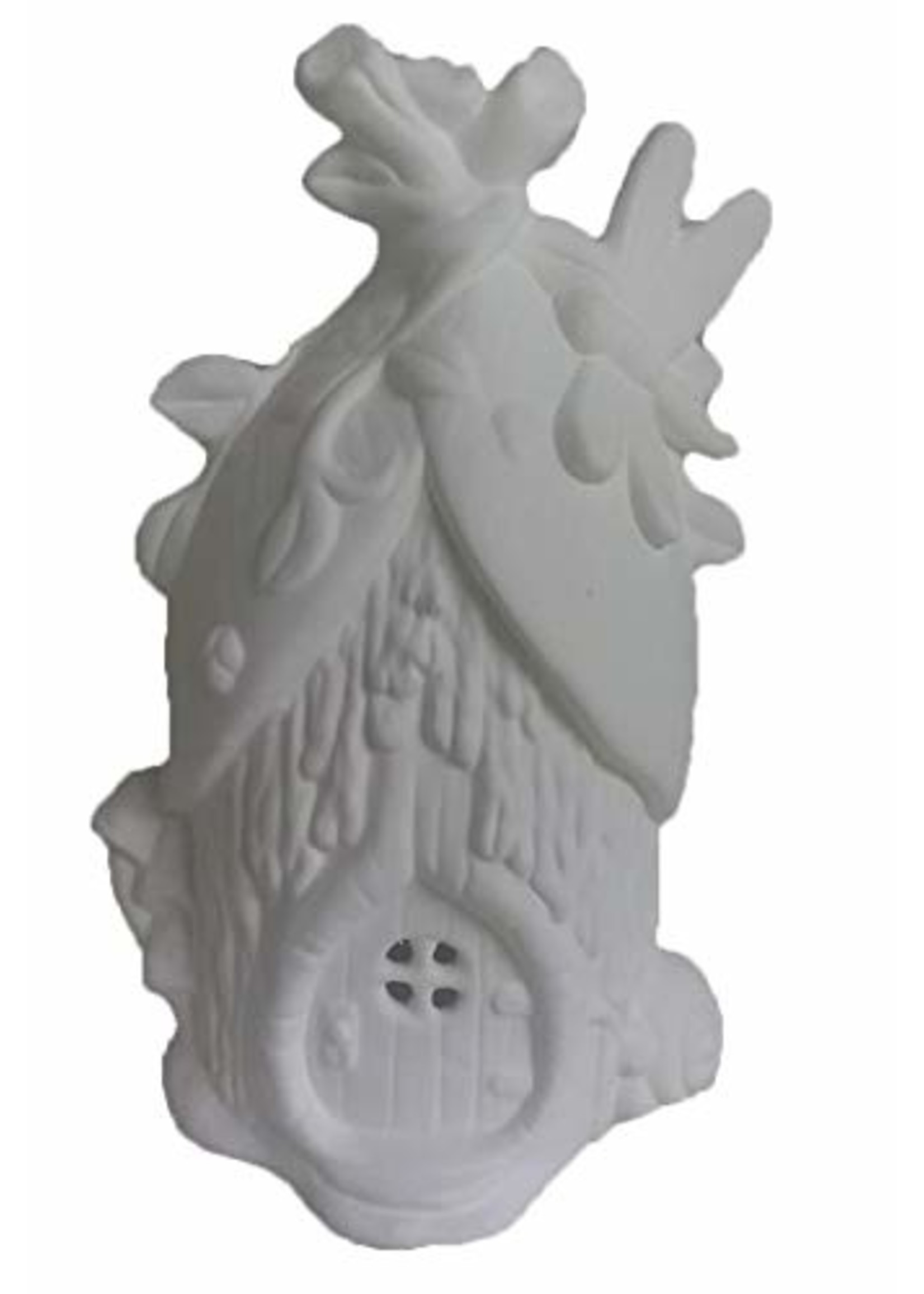 Creative Kreations Ceramics and Gifts Dragonfly Villa Fairy House 8" x 5" Ceramic Bisque, Ready to Paint