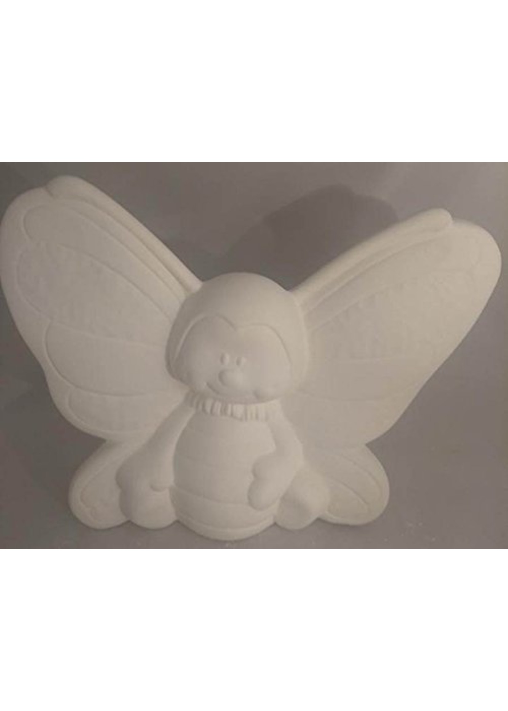 Creative Kreations Ceramics and Gifts Flutter Butterfly 7" x 9" Ceramic Bisque, Ready to Paint