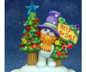 Christmas Ornament Snowmen Set in Ready to Paint Ceramic Bisque -  Kgkrafts's Boutique