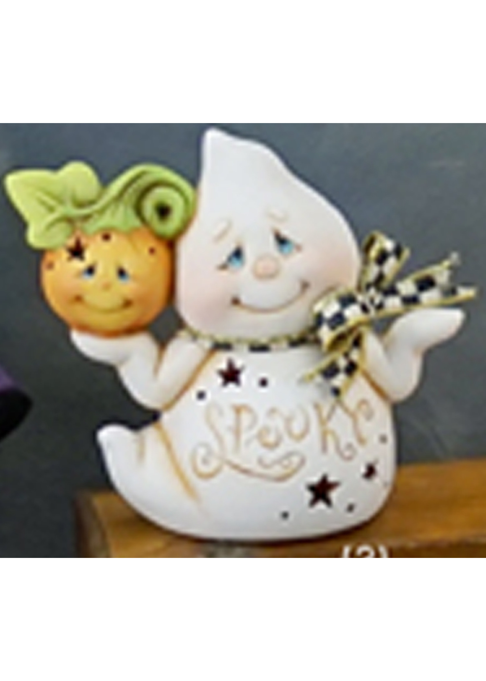 Creative Kreations Ceramics and Gifts GB Jack The Ghost 5" Ceramic Bisque, Ready to Paint