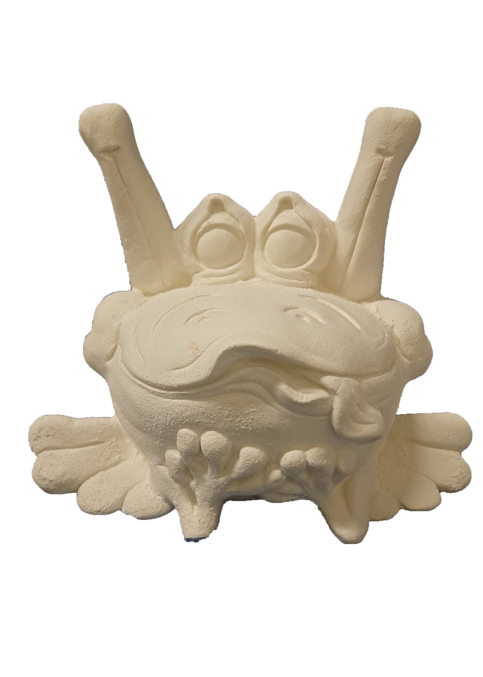 Creative Kreations Ceramics and Gifts I'm Just A Frog 9" Ceramic Bisque, Ready to Paint