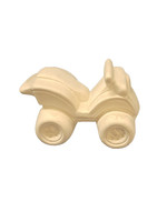 Creative Kreations Ceramics and Gifts ATV 4 Wheeler 5" Ceramic Bisque, Ready to Paint