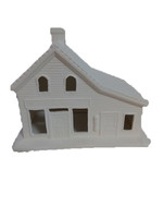 Creative Kreations Ceramics and Gifts Byron General Store Village House 7" x 5" x 5" Ceramic Bisque, Ready To Paint
