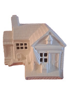 Creative Kreations Ceramics and Gifts Post Office Village House 6" x 7" x 6" ready to paint ceramic bisque