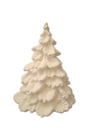 Creative Kreations Ceramics and Gifts Spruce Tree 7" Ceramic Bisque, Ready to Paint