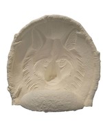 Creative Kreations Ceramics and Gifts Wolf  Watching ready to paint ceramic bisque