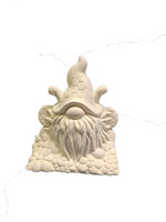 Creative Kreations Ceramics and Gifts Buzz Bee Gnome Insert for Pick Up Truck Ceramic Bisque, Ready to Paint