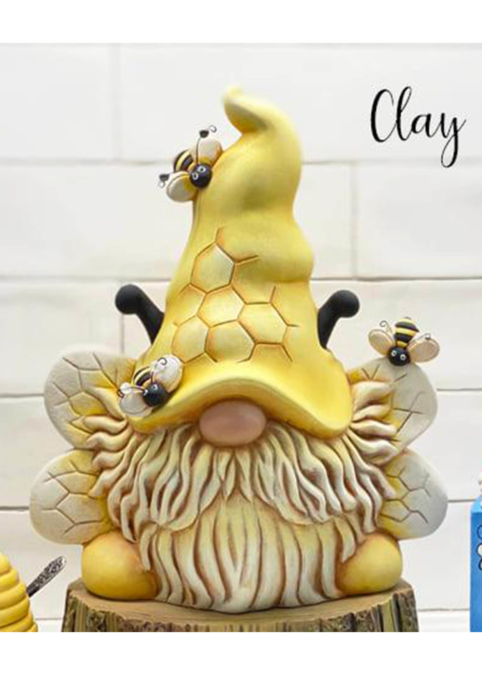 Bumble Buzz Bee Gnome Ready to Paint Ceramic Bisque - Creative Kreations  Ceramics and Gifts